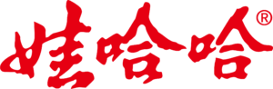Wahaha brand logo - beverage and bottled water manufacturer